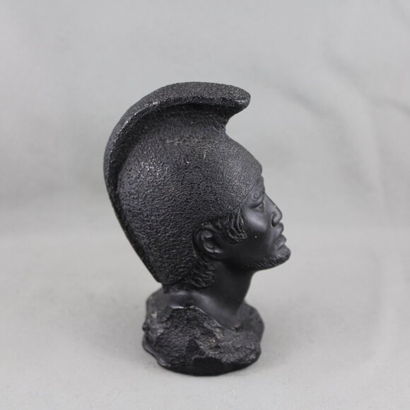 Vintage Coco Joe Tiki Bust - King Kamehameha Bust - Made with Lava - Picture 7 of 8